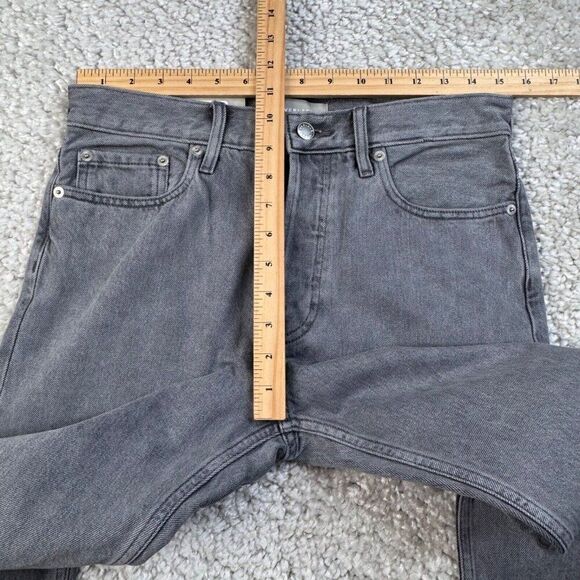 Everlane The Relaxed Straight Jean Organic Cotton Gray 26 NEW - Picture 11 of 13